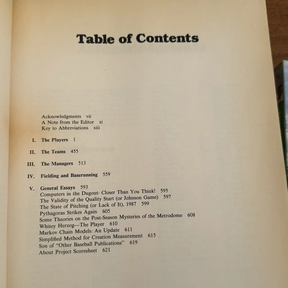 Bill‎ James Stat Book 1988, When It Was a Game 3 VHS, Baseball in the '80's VHS